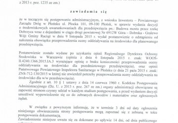 Obwieszczenie Wójta Gminy Raciąż