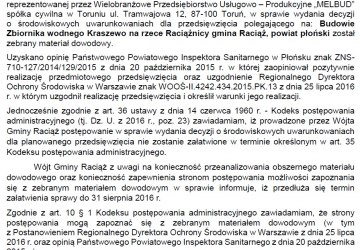 Obwieszczenie Wójta Gminy Raciąż